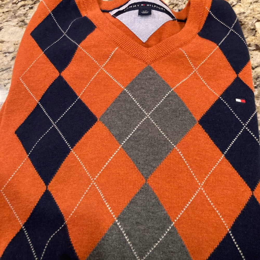 Tommy Hilfiger Argyle Sweater